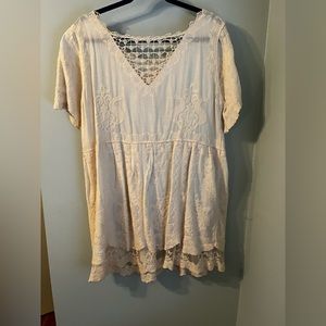 Size small cream colored dress